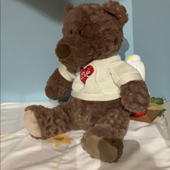 Teddy bear with basket - Picture 2 of 5